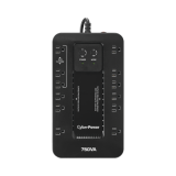 NOBREAK UPS CYBERPOWER EC750 750VA/450W.ECO.STANDBY.12CONT.RJ11/