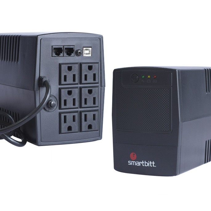 NOBREAK 1000VA 500 WATTS 6 CONTACTOS POTECCION DE LINEA TE