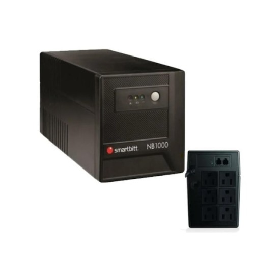 NOBREAK 1000VA 500 WATTS 6 CONTACTOS POTECCION DE LINEA TE