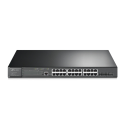 Switch L2+ Omada PoE+ / 24 Puertos PoE+ 10/100/1000 Mbps / 4 Puertos S