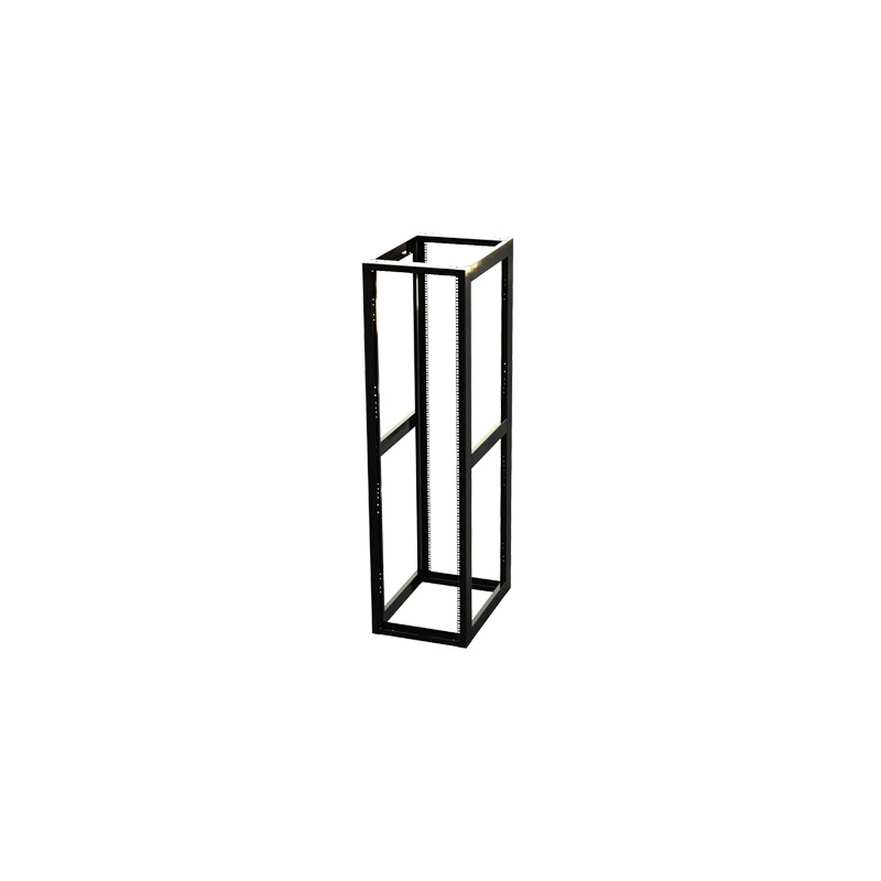 Rack Estándar 19" de 4 Postes, Acero, 45 Unidades, Profundidad Ajustab