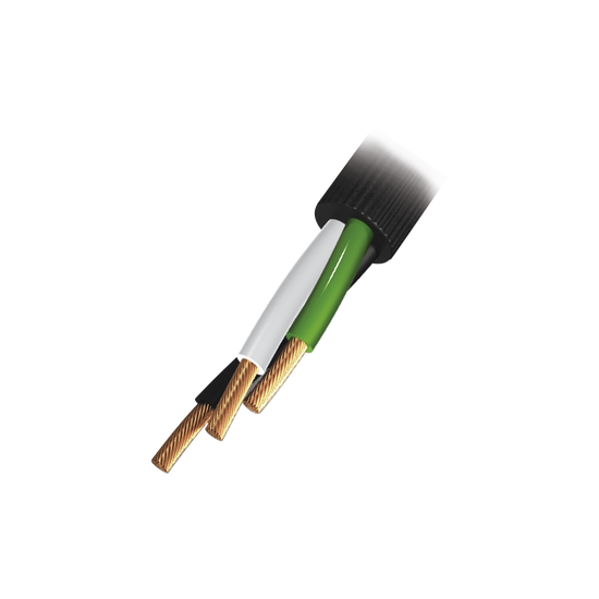 Cable Eléctrico de Uso Rudo 3 Hilos Calibre 14 AWG, Hasta 600 V. Rollo