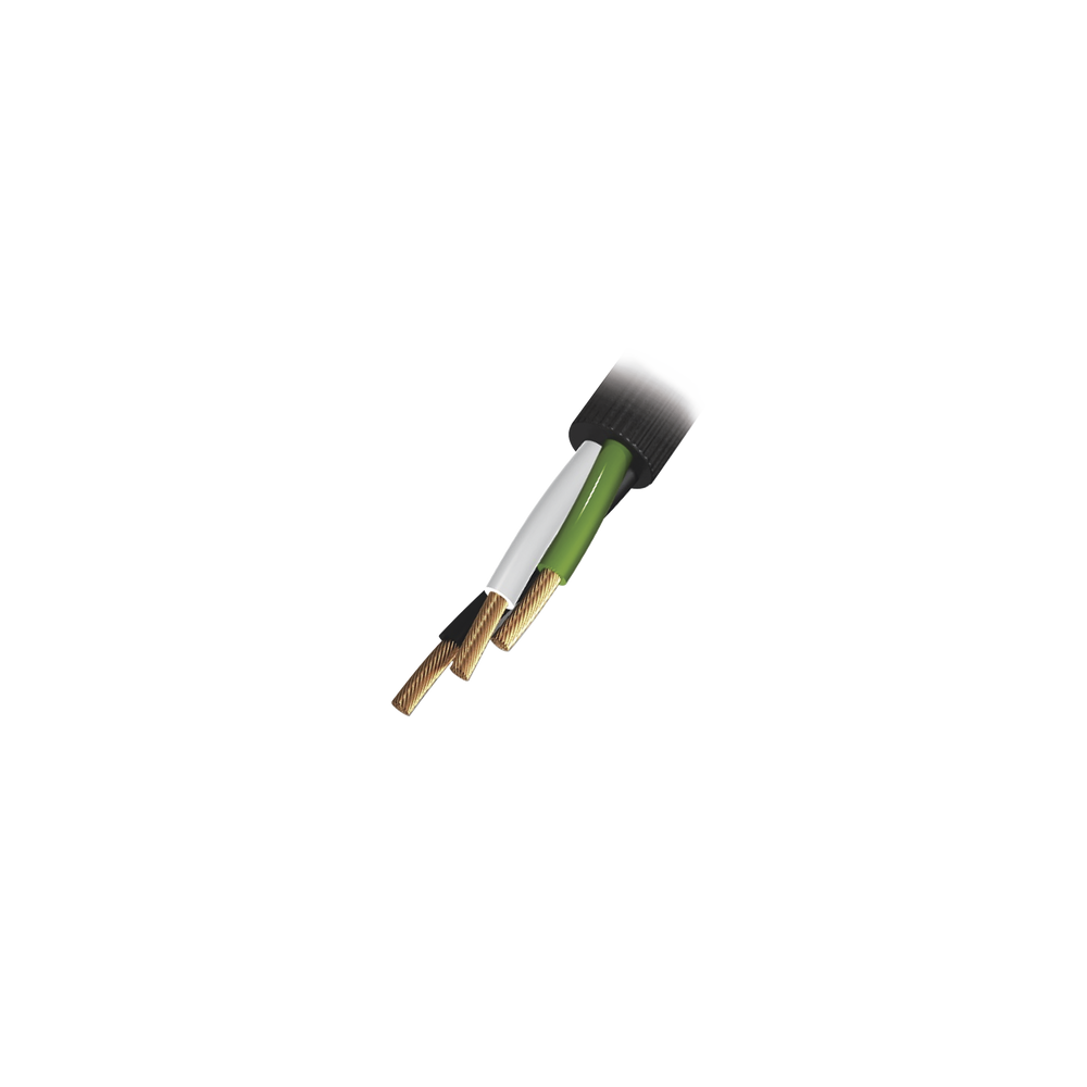 Cable Eléctrico de Uso Rudo 3 Hilos Calibre 14 AWG, Hasta 600 V. Rollo