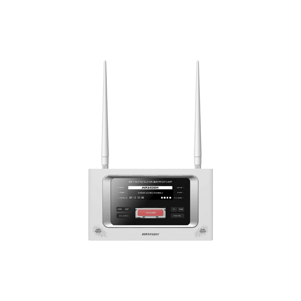 (HikFire) Panel Inalámbrico de Detección de Incendio (Gateway LoRa) /