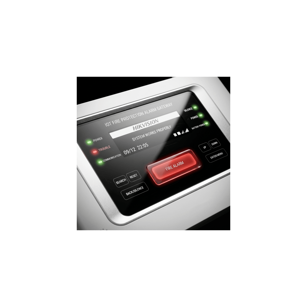 (HikFire) Panel Inalámbrico de Detección de Incendio (Gateway LoRa) /