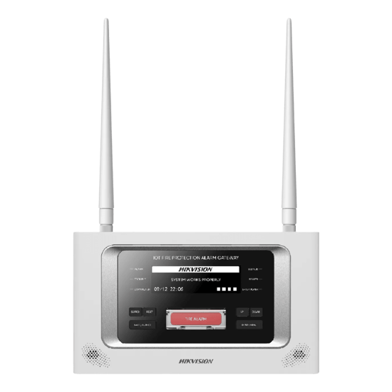 (HikFire) Panel Inalámbrico de Detección de Incendio (Gateway LoRa) /