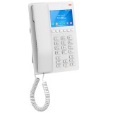GHP630, Teléfono Hotelero IP Blanco, LCD Color 3.5", 2 SIP 2 líneas, G