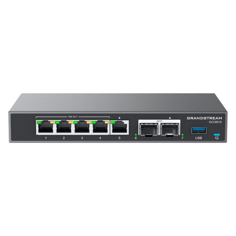 GCC6010, Dispositivo 4 en 1, Conmutador IP, Firewall, Ruteador VPN y S