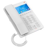 GHP630, Teléfono Hotelero IP Blanco, LCD Color 3.5", 2 SIP 2 líneas, G