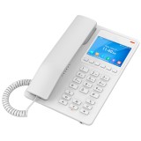 GHP630, Teléfono Hotelero IP Blanco, LCD Color 3.5", 2 SIP 2 líneas, G
