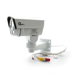 CAMARA BULLET PTZ QIAN YAO QCBP1701 PIR 30 MTS, EXTERIOR, 2MPX, BLANCA