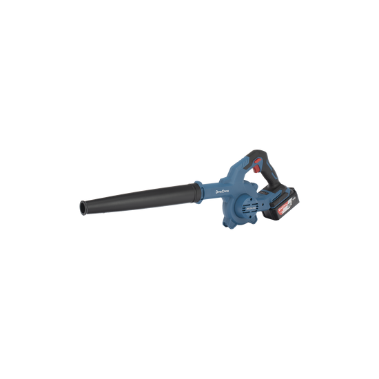 Sopladora Inalámbrica de 20V, Incluye batería de 4.0Ah, Cargador y bol
