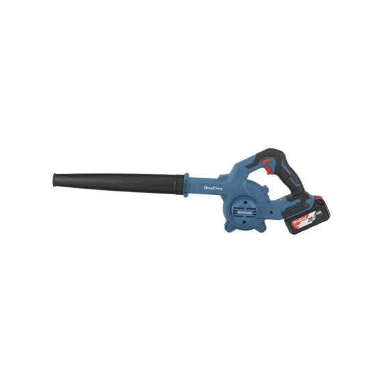 Sopladora Inalámbrica de 20V, Incluye batería de 4.0Ah, Cargador y bol