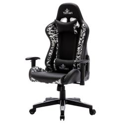 SILLA GAMING YEYIAN YFRS-051820 RYUJI SNOW CAMO,POL/NYL, SOPORTA150KG