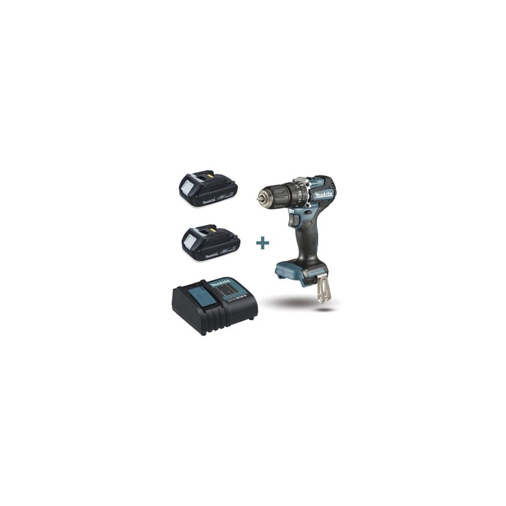 Rotomartillo/Taladro Inalámbrico SIN CARBONES, Broquero de 1/2", 1,700