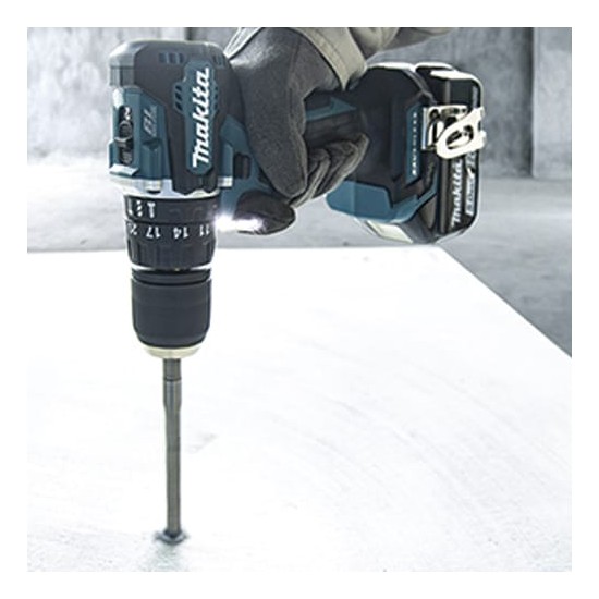 Rotomartillo/Taladro Inalámbrico SIN CARBONES, Broquero de 1/2", 1,700
