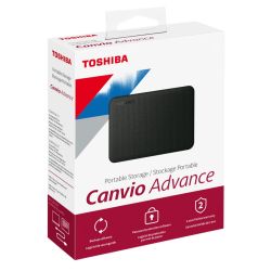 DISCO DURO EXTERNO TOSHIBA 4TB HDTCA40XK3CA ADVANCE V10 NEGRO