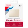 DISCO DURO EXTERNO TOSHIBA 4TB HDTCA40XW3CA ADVANCE V10 BLANCO