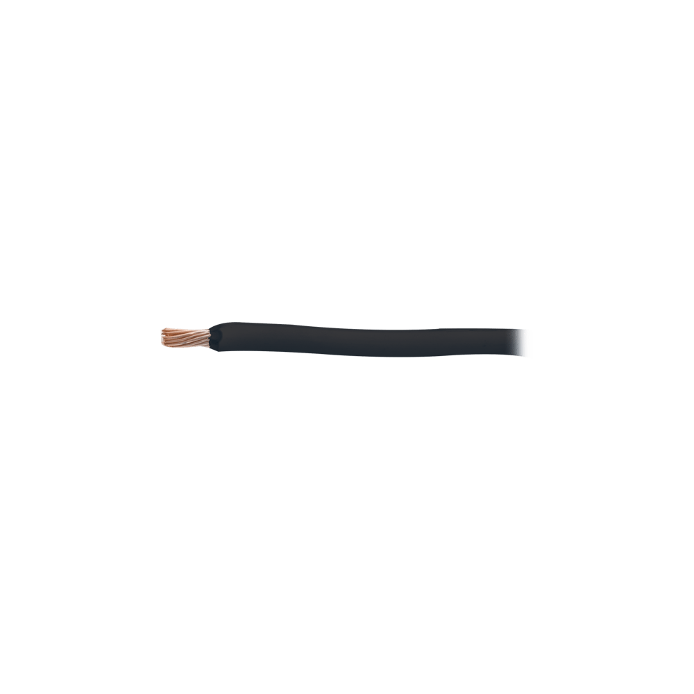 Cable Eléctrico / 8 AWG / 100 metros / Color negro / Conductor de cobr