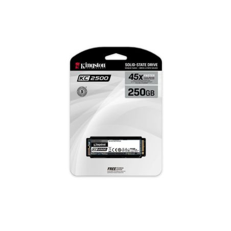 UNIDAD SSD KINGSTON SKC2500 250GB M.2 2280 NVME(SKC2500M8/250G)