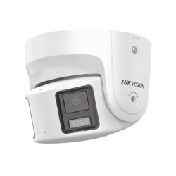 [PROTECCIÓN ACTIVA] Turret IP Panorámica 8 Megapíxel / 2 Lentes 4 mm (