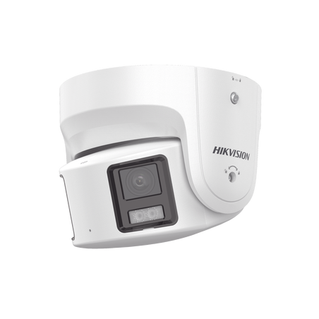 [PROTECCIÓN ACTIVA] Turret IP Panorámica 8 Megapíxel / 2 Lentes 4 mm (