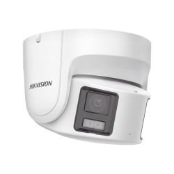 [PROTECCIÓN ACTIVA] Turret IP Panorámica 8 Megapíxel / 2 Lentes 4 mm (
