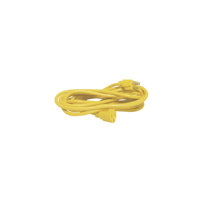 Extensión Eléctrica de Uso Rudo Aterrizada 30 metros / Color Amarillo.