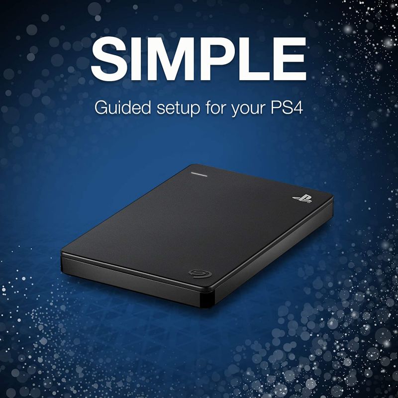 DISCO DURO EXTERNO SEAGATE STGD2000100 2TB USB 3.0 NEGRO PLAYSTATION 4