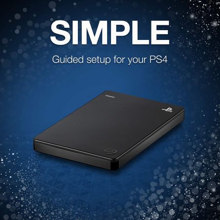 DISCO DURO EXTERNO SEAGATE STGD2000100 2TB USB 3.0 NEGRO PLAYSTATION 4