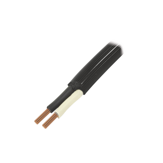 Cable Eléctrico de Uso Rudo 2 Hilos Calibre 18 AWG, Hasta 600 V. Rollo