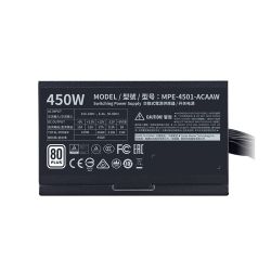 FUENTE DE PODER COOLER MASTER MWE 450 WHITE MPE-4501-ACAAW-US