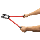 Pinza para Ponchar o Crimpar Terminales Para Cables de Calibres 8 AWG