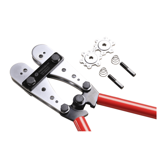 Pinza para Ponchar o Crimpar Terminales Para Cables de Calibres 8 AWG