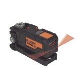 Nivel Láser Rojo de Bolsillo con Rotación de 360º y Alcance de 9.1 met