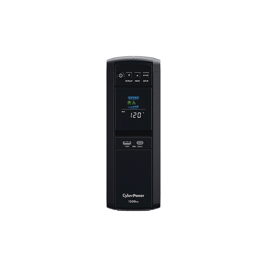 NO BREAK CYBERPOWER (CP1500PFCLCDA) 1500 VA /1000 W, INTERACTIVO, ONDA