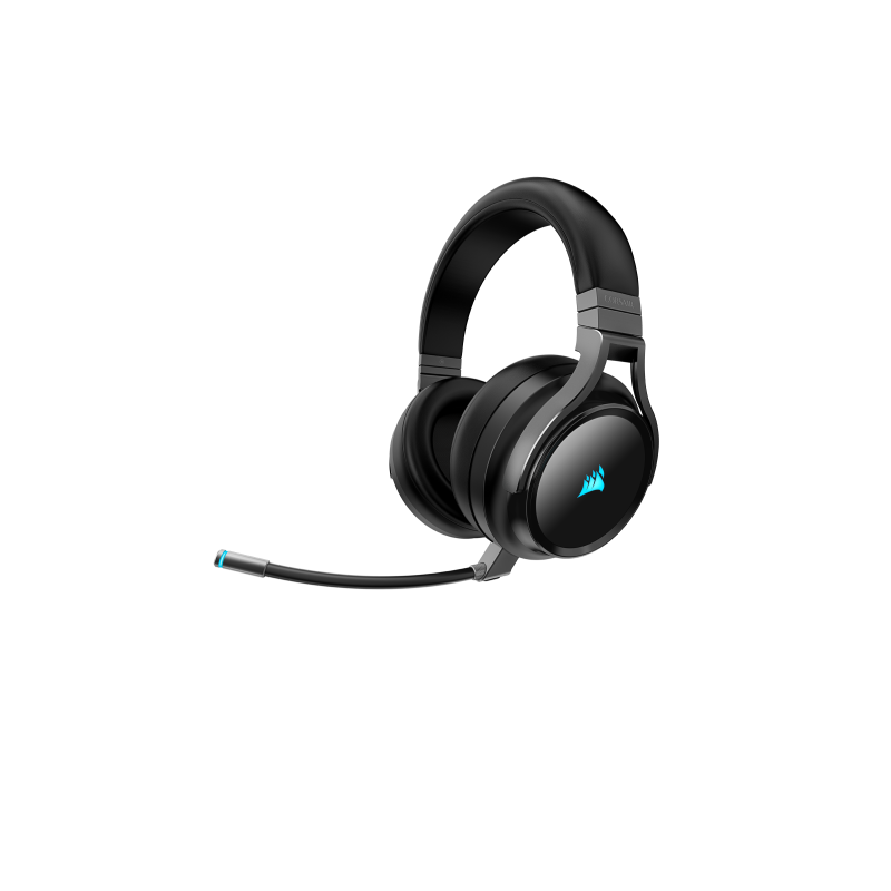 HEADSET CORSAIR VIRTUOSO RGB WIRELESS CARBON CA-9011185-NA