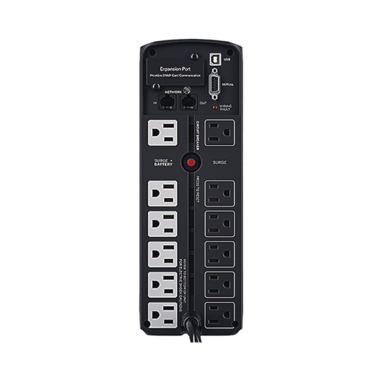 NO BREAK CYBERPOWER (CP1500PFCLCDA) 1500 VA /1000 W, INTERACTIVO, ONDA