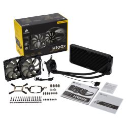 ENFRIAMIENTO LIQUIDO CORSAIR HYDRO H100X 240MM CW-9060040-WW