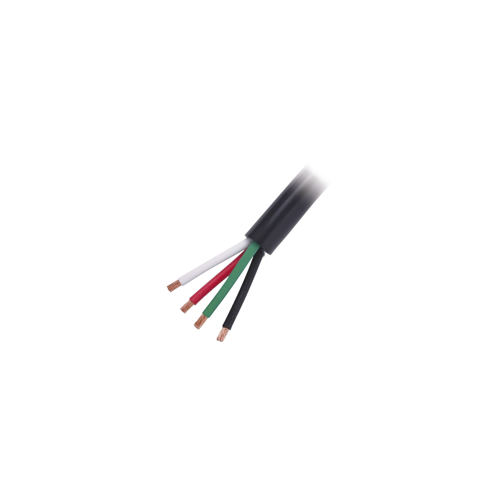 Cable Eléctrico de Uso Rudo 4 Hilos Calibre 18 AWG, Hasta 600 V. Rollo