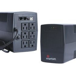 SMARTBITT SBNB1000USB NO-BREAK 1000VA/500 WATTS, 6 CONTACTOS, RJ-11