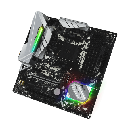 TARJETA MADRE ASROCK B450M STEEL LEGEND SOC AM4 DP Y HDMI DDR4