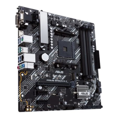 TARJETA MADRE ASUS PRIME B450M-A II AM4 DVI/HDMI /USB 3.2 AURA SYNC