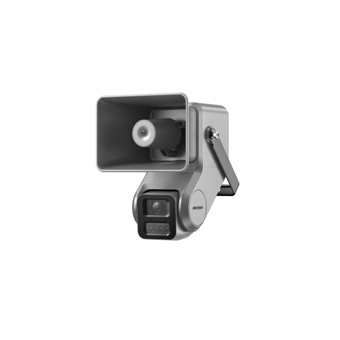 Cámara IP 4 Megapixel + Bocina IP Integrada / Lente Motorizado 2.8 a 1