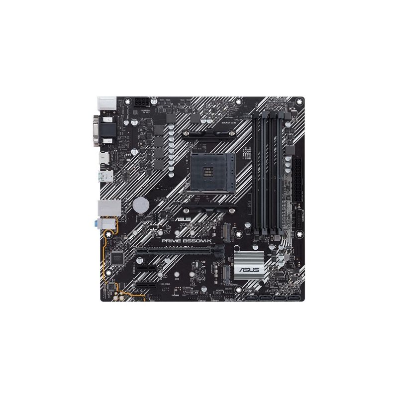 TARJETA MADRE ASUS PRIME B550M-K AMD RYZEN AM4 DVI-D/HDMI/D-SUB