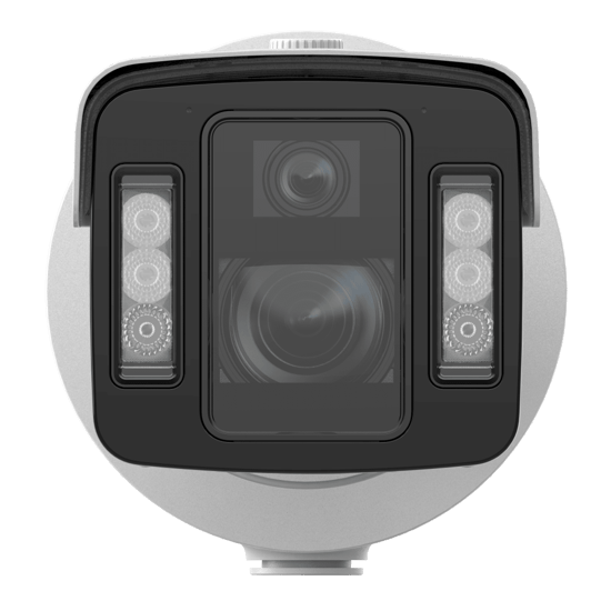 Bala IP Multi-Sensor DeepinView / Lente 15 a 45 mm (4 MP) + lente 4 mm