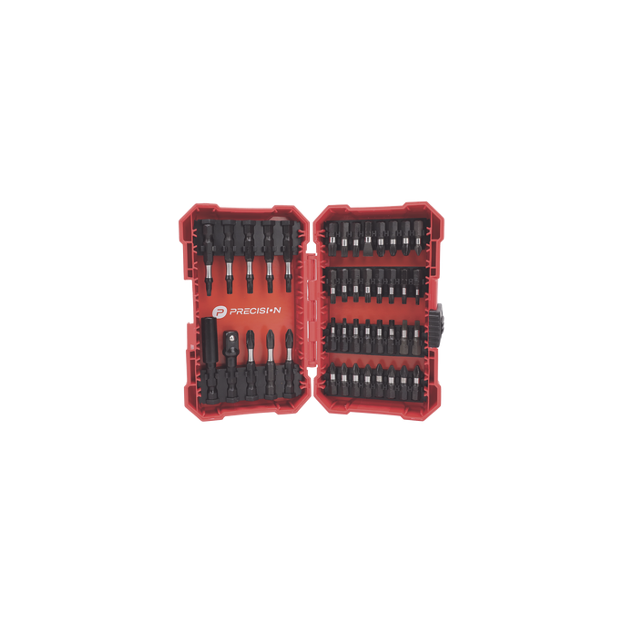Juego de 42 Puntas para Taladro + Estuche (Entrada Hex. 1/4")