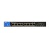 SWITCH LINKSYS 8 PTOS ADMINISTRABLE POE+ GE 2 SFP 110W (LGS310MPC)