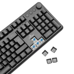 TECLADO GAMER YEYIAN YTM-28208B ASWARD S3000 MECANICO SWITCH AZUL RGB