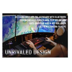 TECLADO GAMER YEYIAN YTM-28210B AKIL S3500 MECANIC SWITCH AZUL RGB